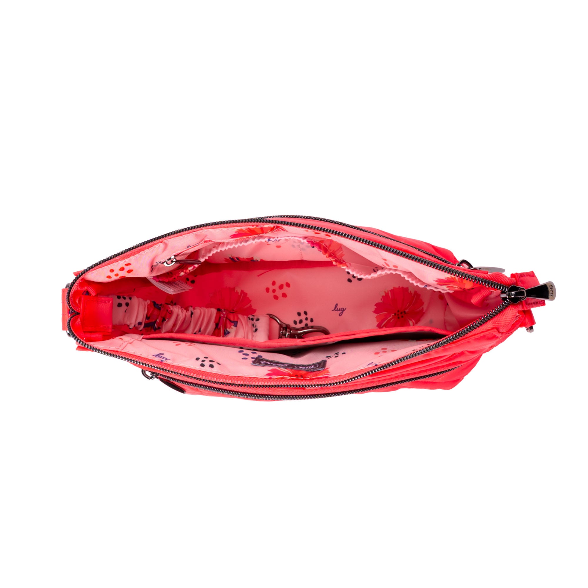 Dash Classic Crossbody - CORAL RED - 24959_Dash_CoralRed_Angle_05